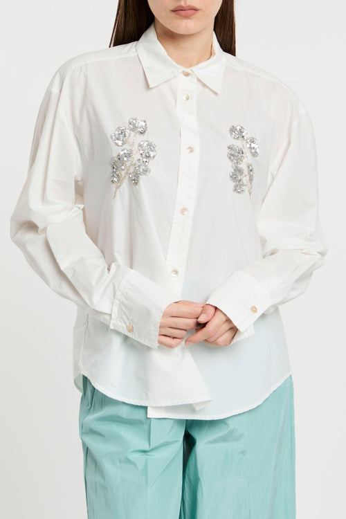 Camicia BCI Cotton Popline Bianco - 1