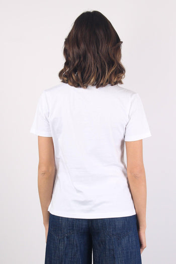 Aras T-shirt Strass White - 3