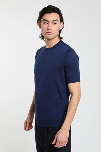 T-shirt in cashmere e seta - 6