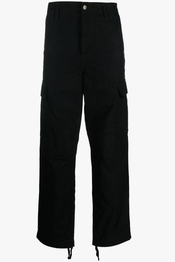 Pantalone Nero Uomo ripstop con applicazione - 3