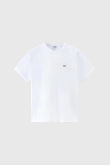 T-shirt Sheep In Puro Cotone Bianco Uomo - 5