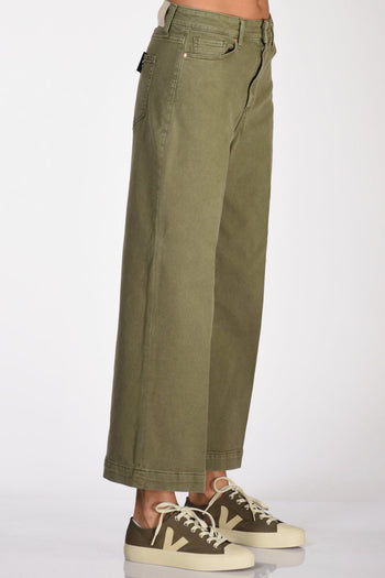 Pantalone Anessa Verde Donna - 5