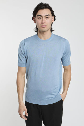 T-shirt in cashmere e seta - 4