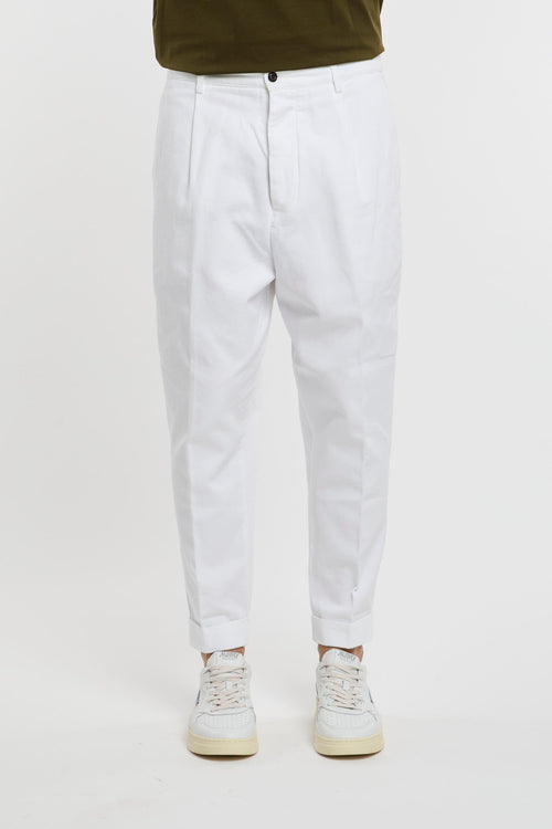 Pantalone Adam 100% CO Bianco