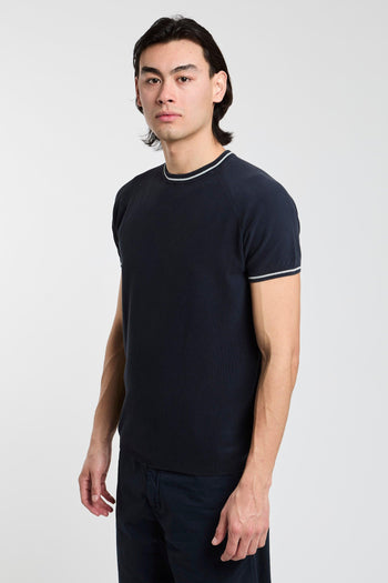 T-shirt in maglia di cotone - 7