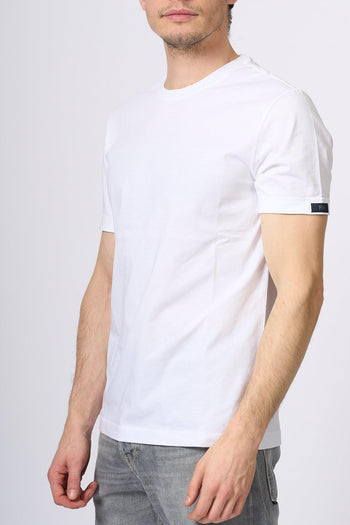T-shirt in Jersey Bianco Uomo - 3