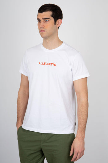 T-shirt Allegretto Cotone Bianco - 3