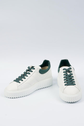 Sneaker H-stripes Bianco/verde Uomo - 4