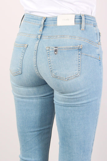 Jeans Ideal Basico Denim Chiaro - 8