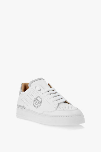 Sneakers Bianche con logo - 3