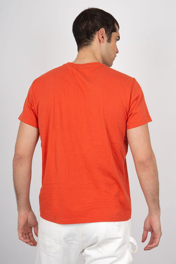 T-Shirt Silenzio Cotone Corallo - 4