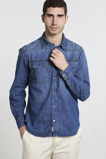 36 - 8205 Camicia di jeans - 4