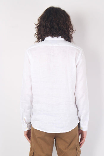 Camicia Lino Colletto Bianco - 3
