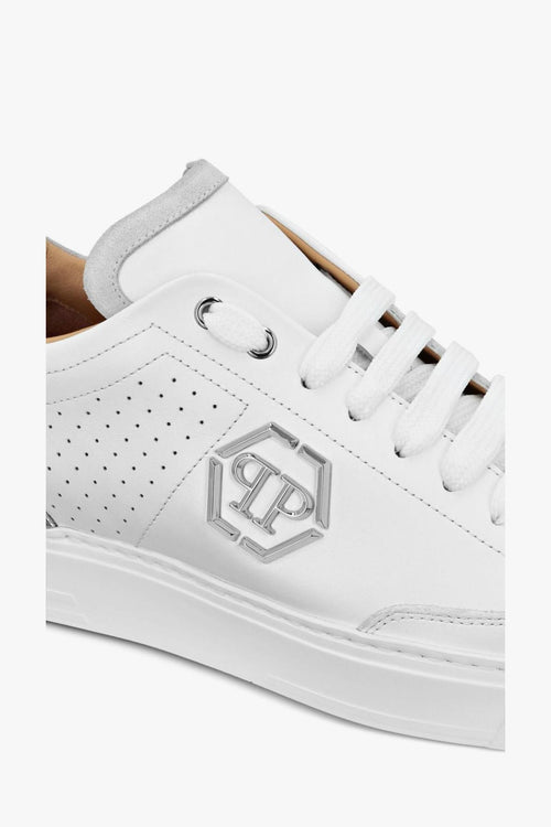 Sneakers Bianche con logo - 2
