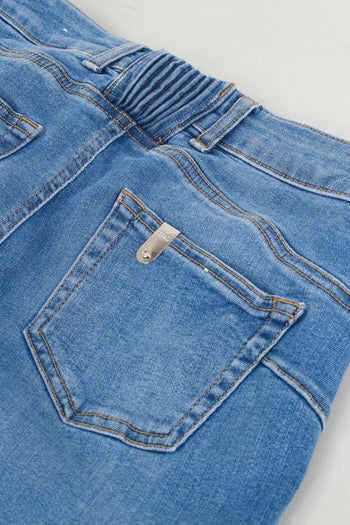 Jeans Parfait Cropped Denim Chiaro - 9