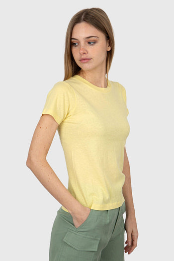 T-Shirt Gamipy Cotone Giallo - 3