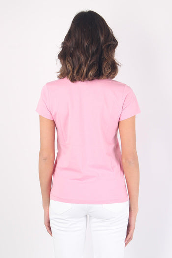 T-shirt Jersey Logo Pink - 3