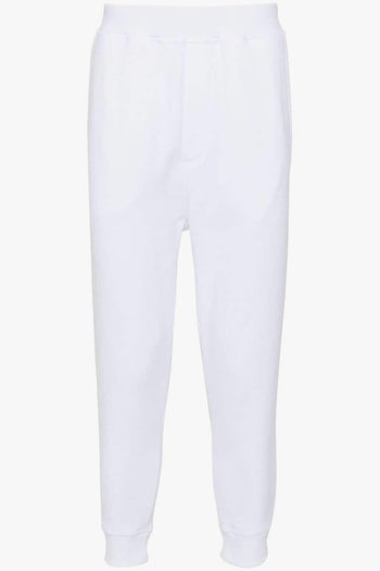 2 Pantalone Bianco Uomo sportivi affusolati con stampa - 4
