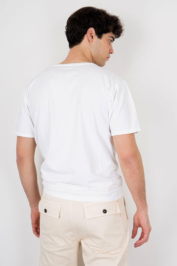 T-shirt Hippie Bianco Uomo - 4