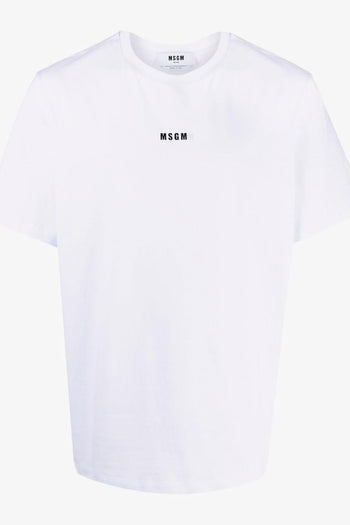 T-Shirt Cotone Bianco con logo classico - 5