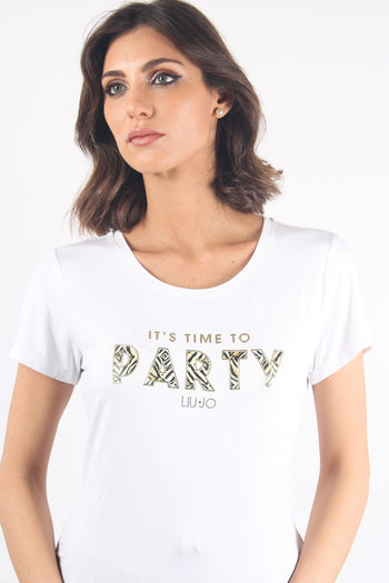 T-shirt Basica Mc Bianco/party - 8