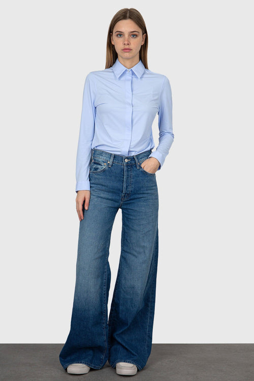 Jeans The Ditcher Roller Sneak Superior Blu Medio Donna
