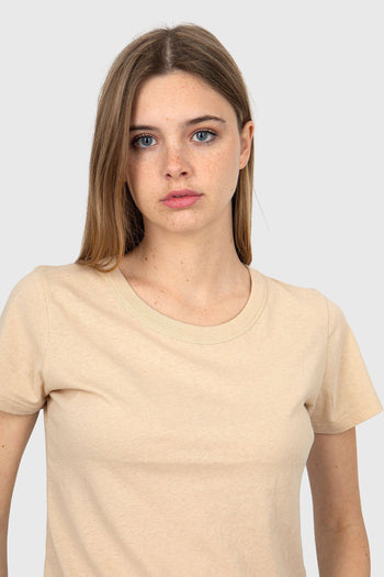 T-Shirt Gamipy Cotone Beige - 5