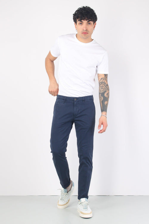 Pantalone Chino Slim Fit Navy - 1
