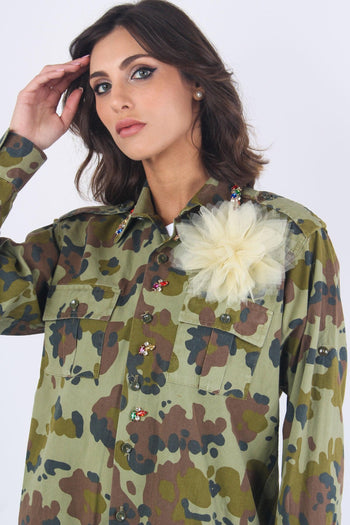 Camicia Camouflage Pietre Militare - 10