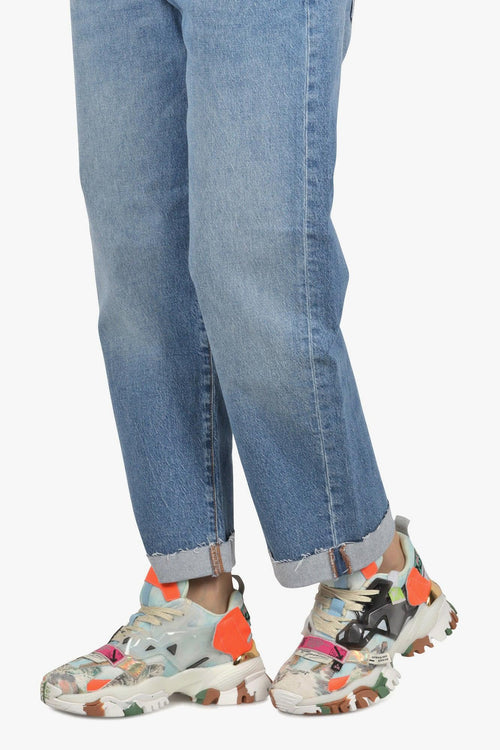 - Sneakers - 431270 - Azzurro/Arancione