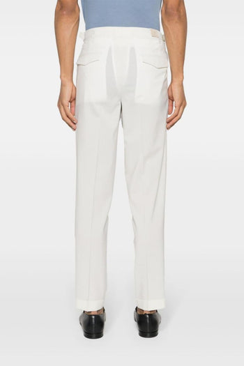 Pantalone Bianco Uomo Quartieris affusolati - 3
