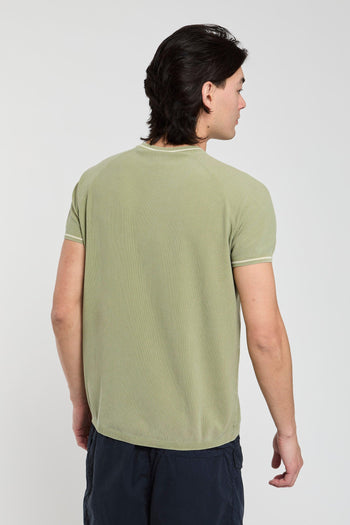 T-shirt in maglia di cotone - 3