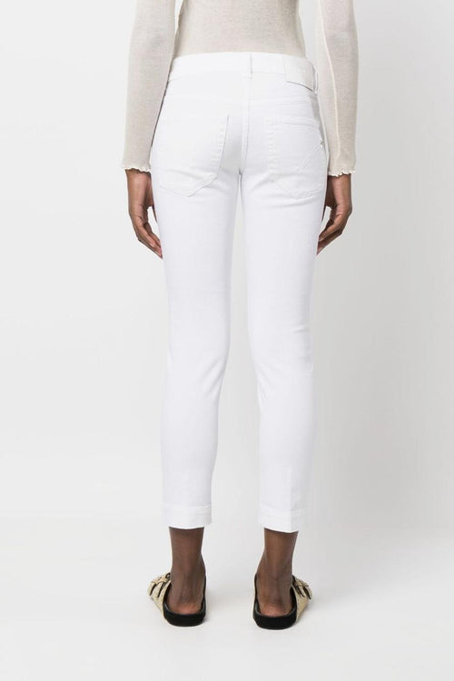 Jeans Bianco Donna Slim - 2