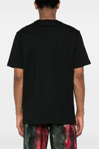 T-Shirt Cotone Nero con logo classico - 3