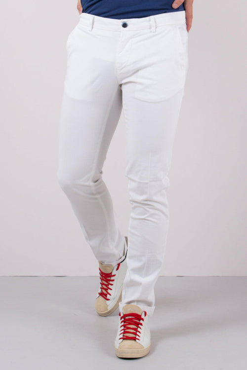 Pantalone 5 Tasche Bianco - 1