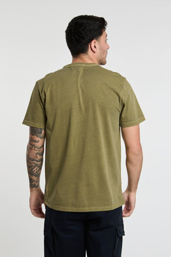 T-shirt tinta in capo in puro cotone - 5
