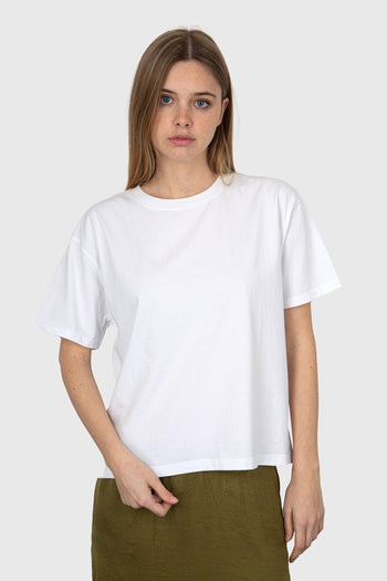 T-Shirt Fizvalley Cotone Bianco - 3