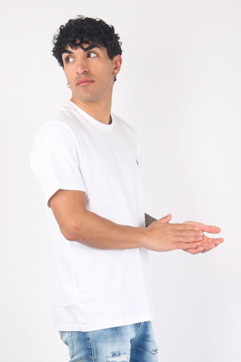 T-shirt Underwear Logo White - 4