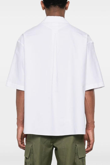 Camicia Cotone Bianco con logo - 3