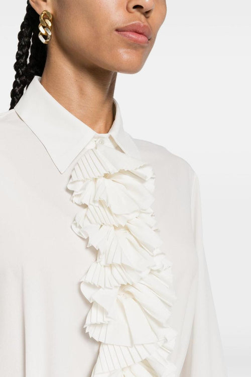 Camicia Bianco Donna con ruches - 2