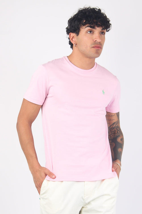 T-shirt Jersey Manica Corta Garden Pink - 1
