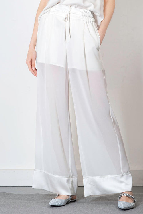 Pantalone Flatter bianco - 1