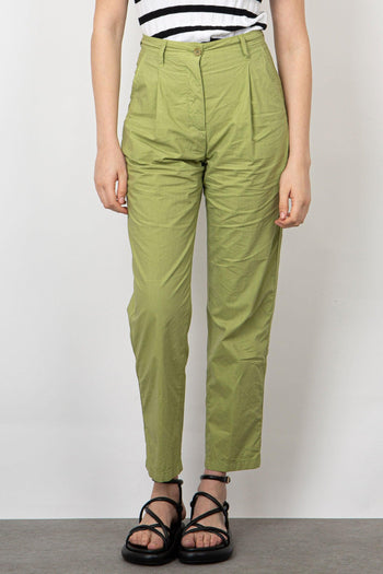 Pantalone Chino Cotone Verde - 4