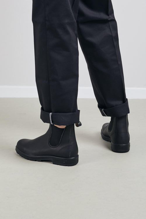 Boot Black Leather Nero Uomo - 2