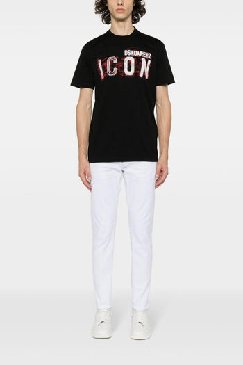 2 T-shirt Nero Uomo ICON - 4
