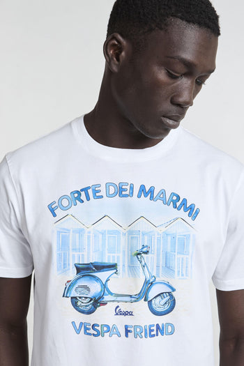 8514 T-Shirt Stampa "Forte dei Marmi Vespa" - 6