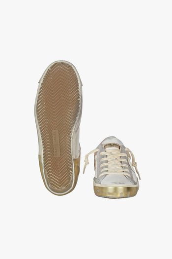 - Sneakers - 430299 - Bianco/Oro - 5