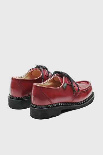 Scarpa Derby Beaubourg Lisse Rouge Rosso Donna - 3