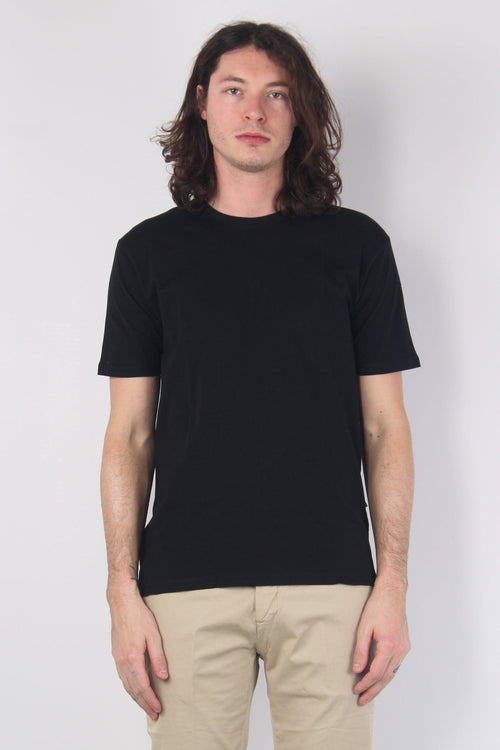 T-shirt Basica Girocollo Black - 1
