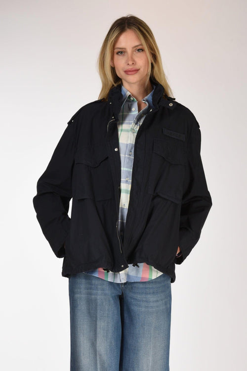 Field Jacket Blu Donna